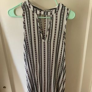 Printed Dress - Striped
